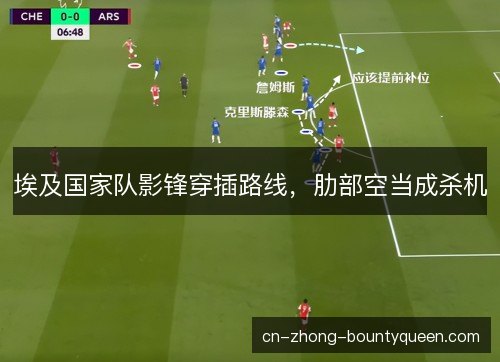 埃及国家队影锋穿插路线，肋部空当成杀机